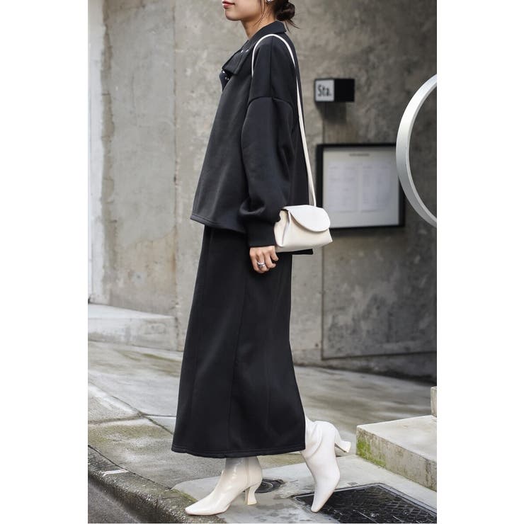 アンチピリング加工裏起毛ハイネックプルオーバー 88-004669 | BONJOUR SAGAN | 詳細画像49 