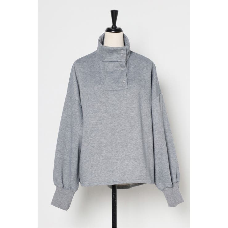 アンチピリング加工裏起毛ハイネックプルオーバー 88-004669 | BONJOUR SAGAN | 詳細画像54 