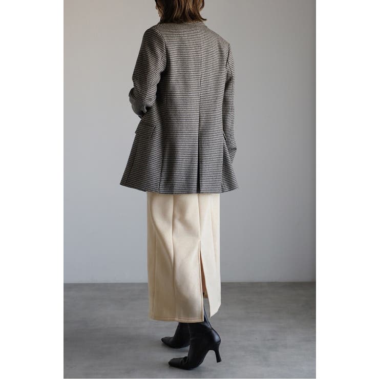 アンチピリング加工裏起毛Vネックジャンスカ 88-004670 | BONJOUR SAGAN | 詳細画像19 