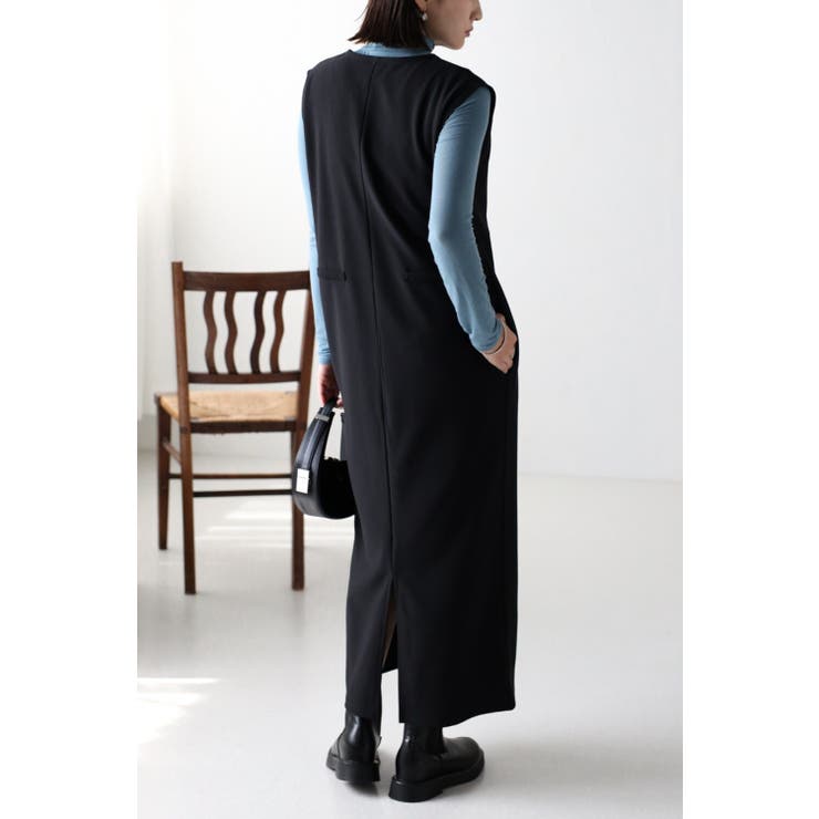 ジャンパースカート ワンピース ロング | BONJOUR SAGAN | 詳細画像7 