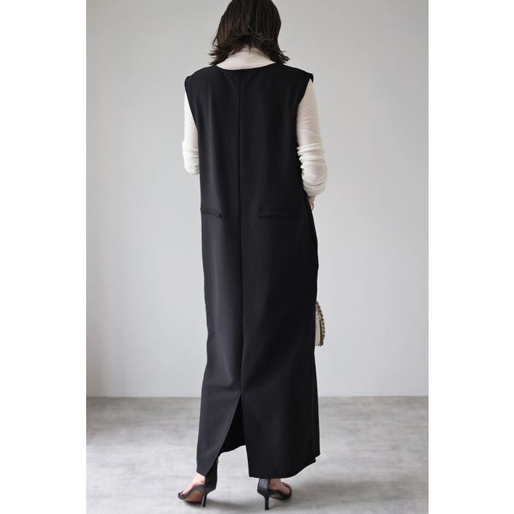 ジャンパースカート ワンピース ロング | BONJOUR SAGAN | 詳細画像9 