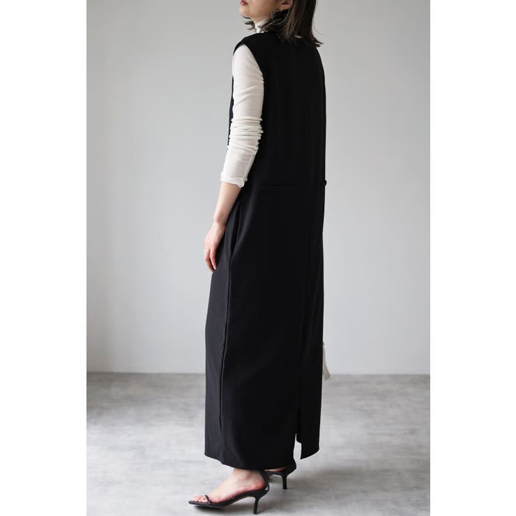 ジャンパースカート ワンピース ロング | BONJOUR SAGAN | 詳細画像10 