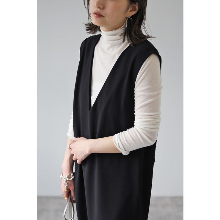 ジャンパースカート ワンピース ロング | BONJOUR SAGAN | 詳細画像11 