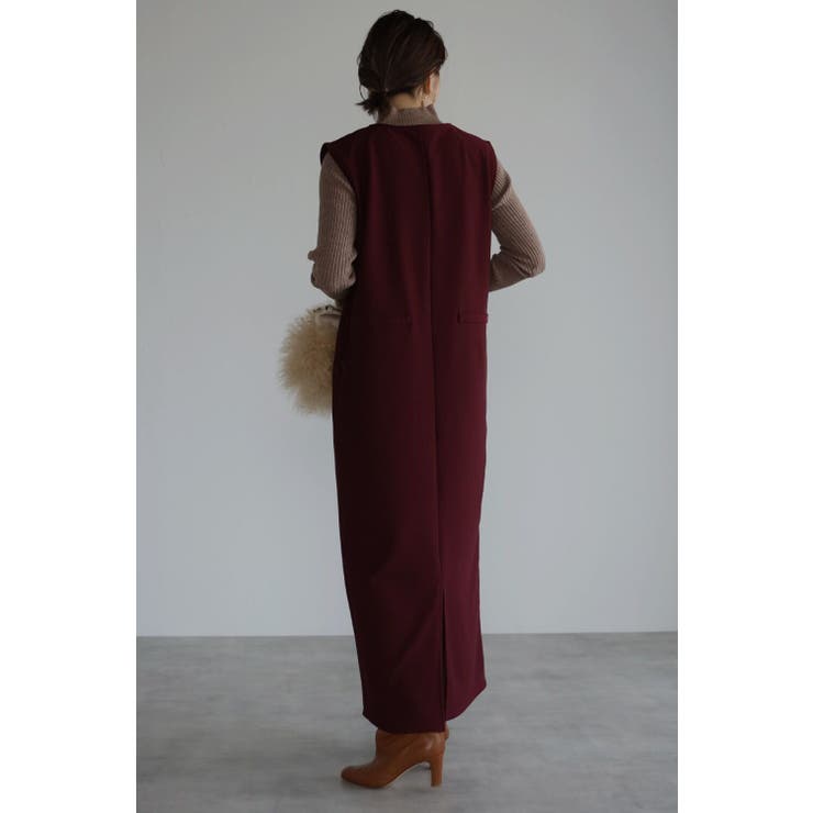 ジャンパースカート ワンピース ロング | BONJOUR SAGAN | 詳細画像19 