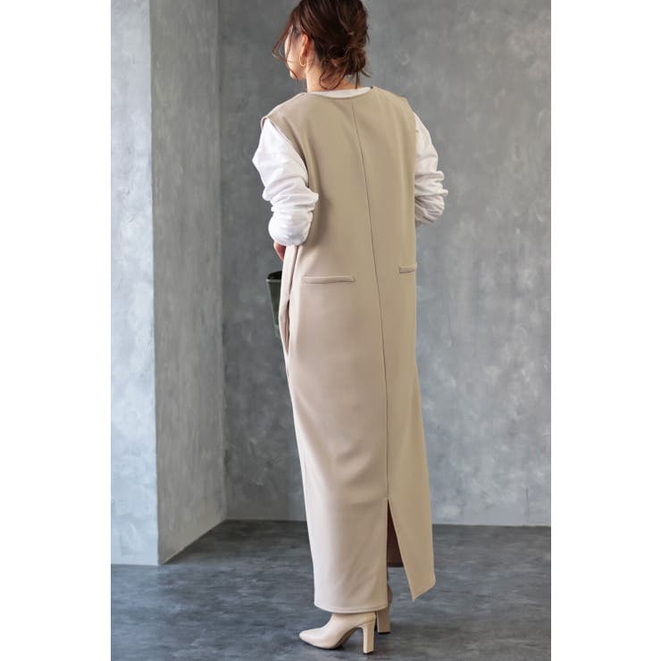 ジャンパースカート ワンピース ロング | BONJOUR SAGAN | 詳細画像22 