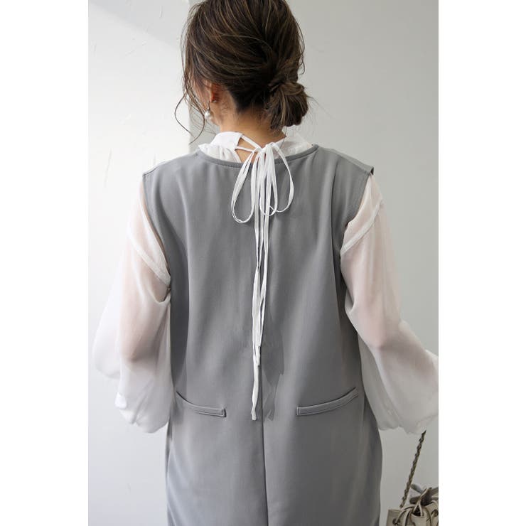 ジャンパースカート ワンピース ロング | BONJOUR SAGAN | 詳細画像28 