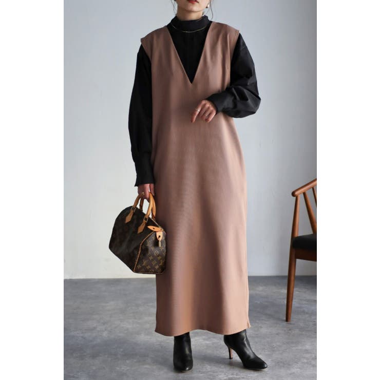 ジャンパースカート ワンピース ロング | BONJOUR SAGAN | 詳細画像31 