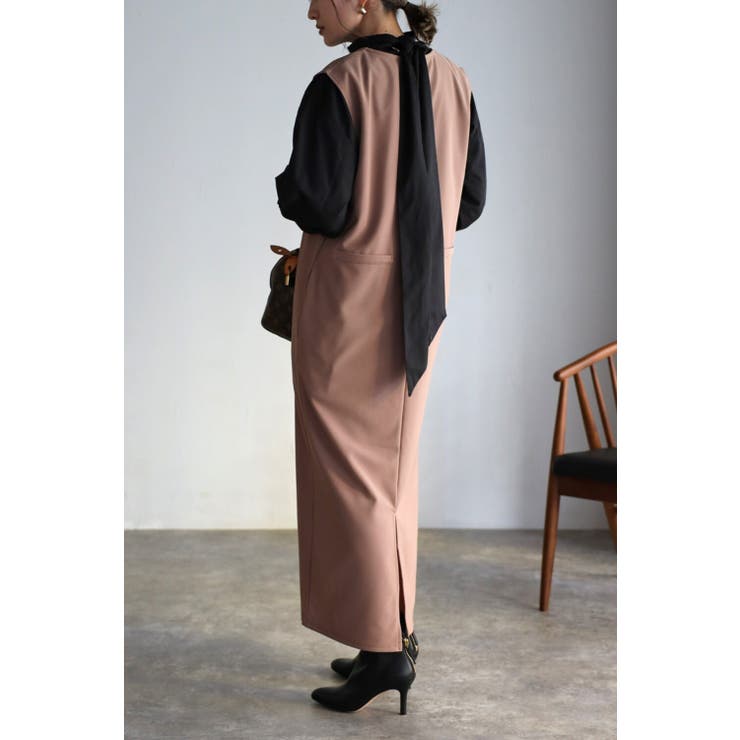 ジャンパースカート ワンピース ロング | BONJOUR SAGAN | 詳細画像33 