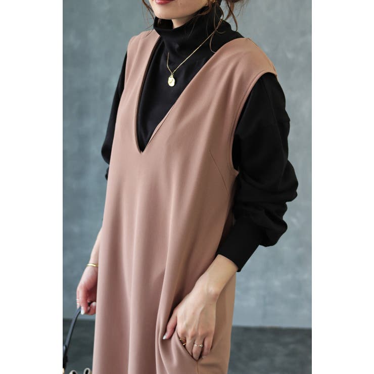 ジャンパースカート ワンピース ロング | BONJOUR SAGAN | 詳細画像36 