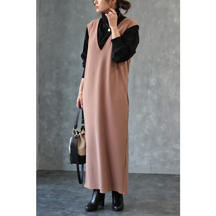 ジャンパースカート ワンピース ロング | BONJOUR SAGAN | 詳細画像37 