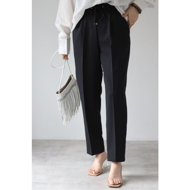 ドローストリングテーパードパンツ 99-000250/99-000137 | BONJOUR SAGAN | 詳細画像14 