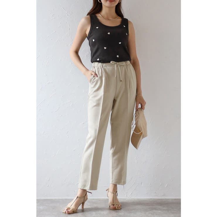 ドローストリングテーパードパンツ 99-000250/99-000137 | BONJOUR SAGAN | 詳細画像38 