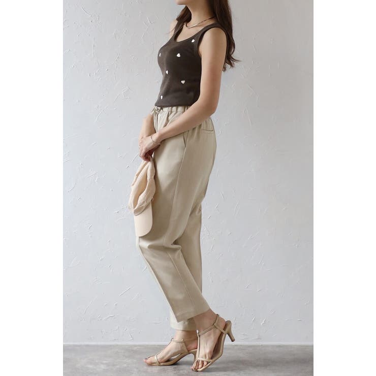 ドローストリングテーパードパンツ 99-000250/99-000137 | BONJOUR SAGAN | 詳細画像40 