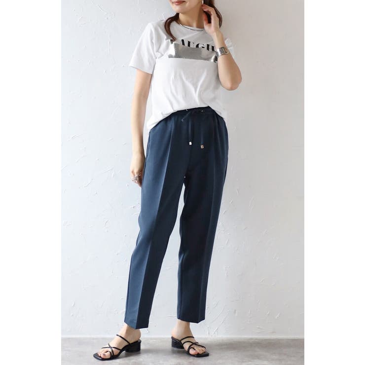 ドローストリングテーパードパンツ 99-000250/99-000137 | BONJOUR SAGAN | 詳細画像48 