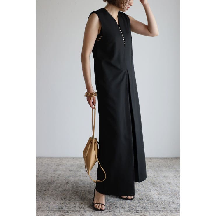 ディープVネックオールインワン | BONJOUR SAGAN | 詳細画像4 