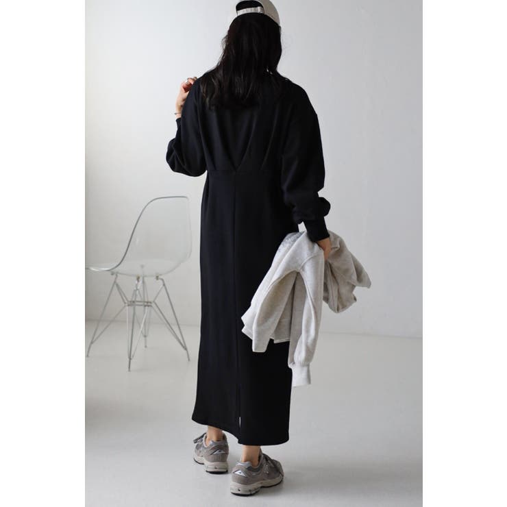 ワンピース スウェット 長袖 | BONJOUR SAGAN | 詳細画像5 