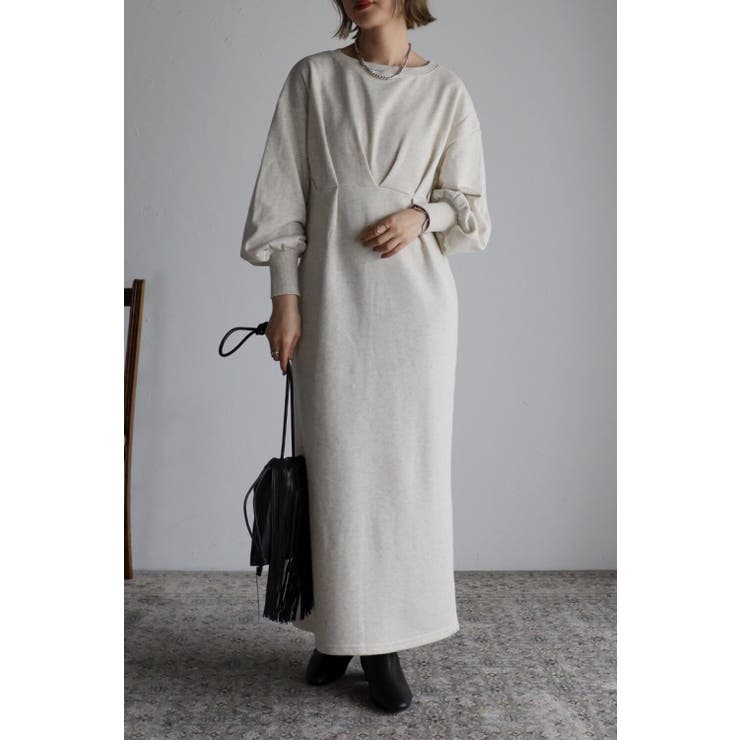 ワンピース スウェット 長袖 | BONJOUR SAGAN | 詳細画像9 