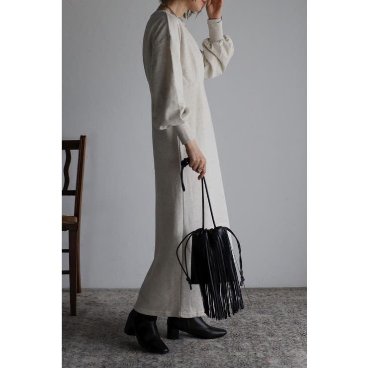 ワンピース スウェット 長袖 | BONJOUR SAGAN | 詳細画像10 