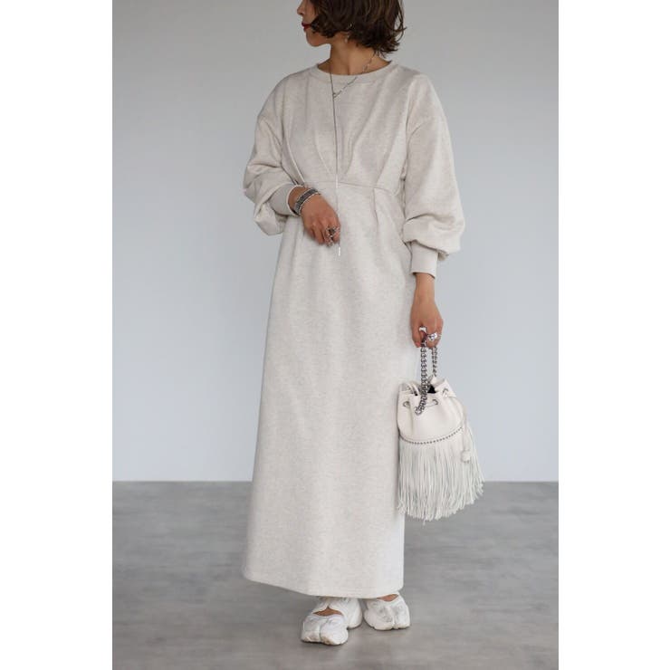 ワンピース スウェット 長袖 | BONJOUR SAGAN | 詳細画像12 