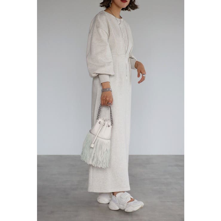 ワンピース スウェット 長袖 | BONJOUR SAGAN | 詳細画像13 