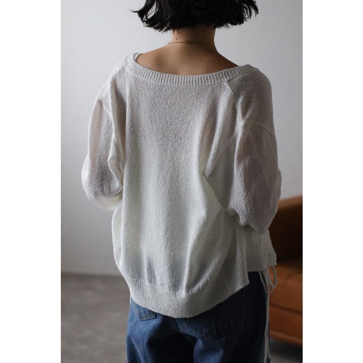 [SET]ミックスニットキャミ×カーディガン 11-003443 | BONJOUR SAGAN | 詳細画像8 