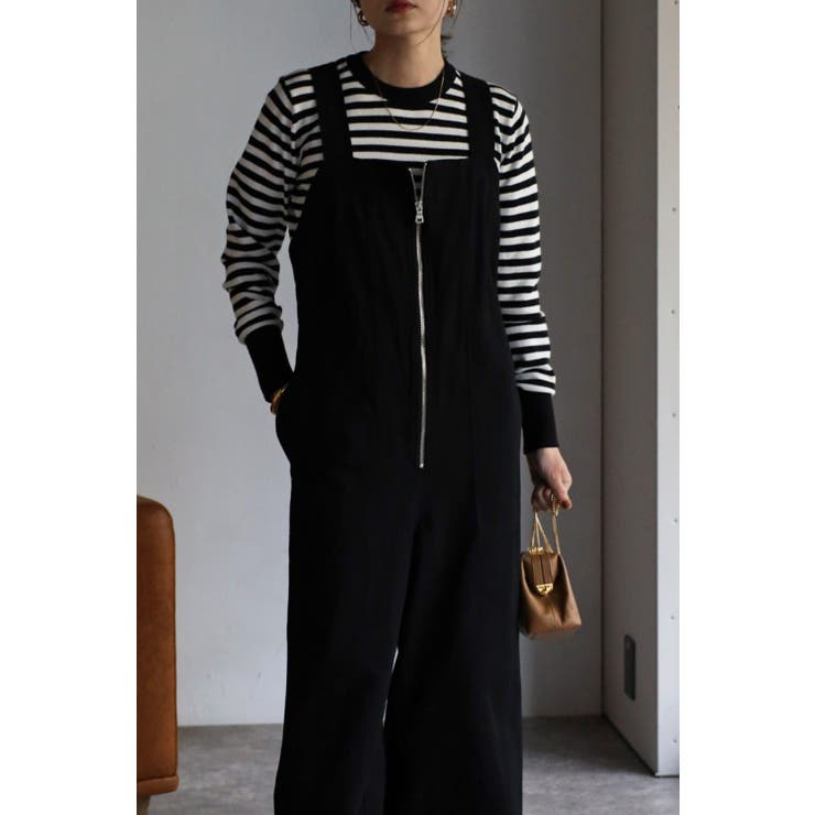 フロントジップサロペット 77-002092 | BONJOUR SAGAN | 詳細画像4 