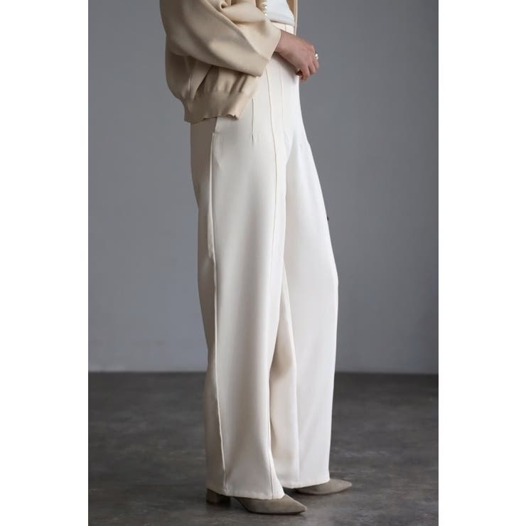 ハイウエストピンタックパンツ 77-001856 | BONJOUR SAGAN | 詳細画像2 