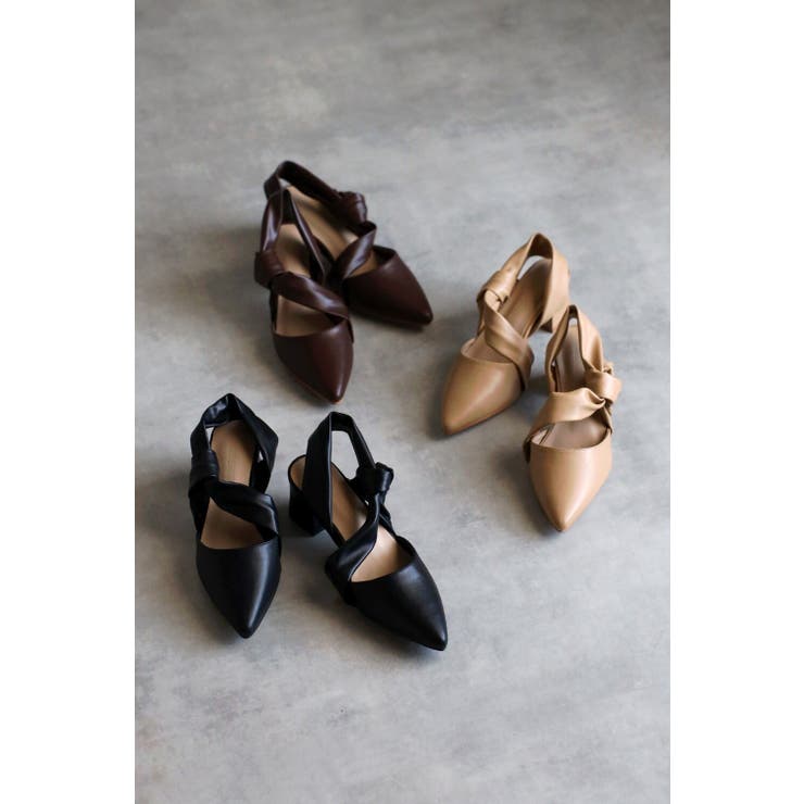 ツイストストラップポインテッドパンプス 77-001812 | BONJOUR SAGAN | 詳細画像8 