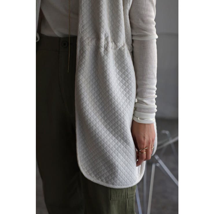 ウエストマークキルティングベスト 77-001957 | BONJOUR SAGAN | 詳細画像9 