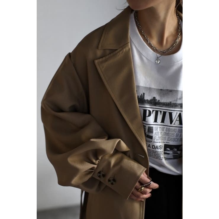 袖2WAYケープチェスターコート 77-002006 | BONJOUR SAGAN | 詳細画像5 