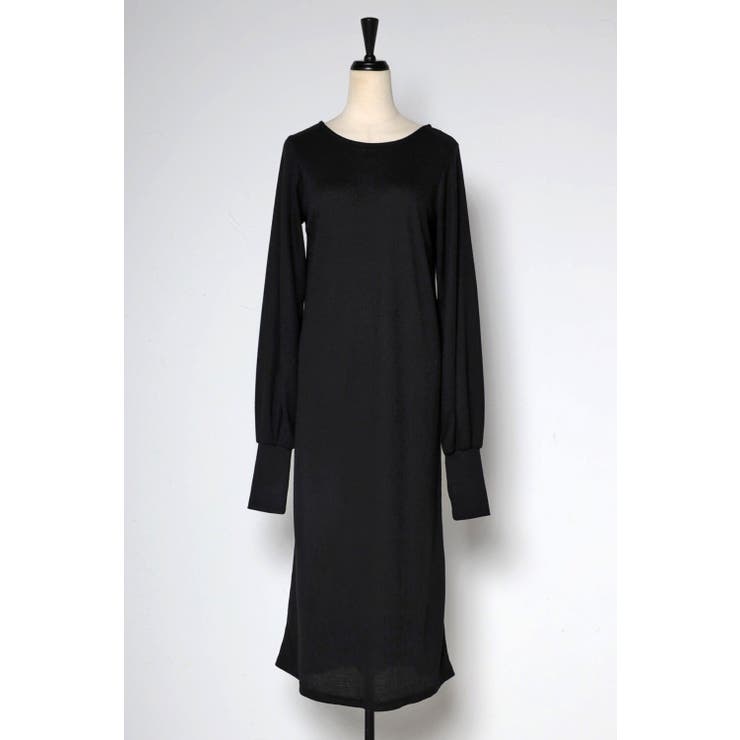 カットワッフル指穴付きボリューム袖ワンピース 77-002021 | BONJOUR SAGAN | 詳細画像19 