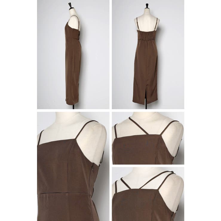 肩紐アレンジキャミワンピース 77-002087 | BONJOUR SAGAN | 詳細画像17 