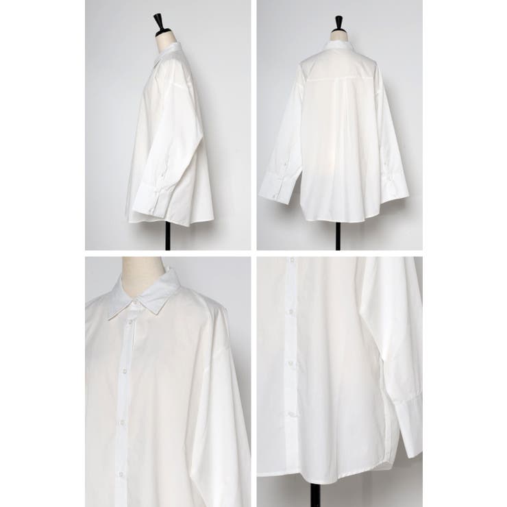オーバーサイズ袖スリットシャツ 77-002114 | BONJOUR SAGAN | 詳細画像17 