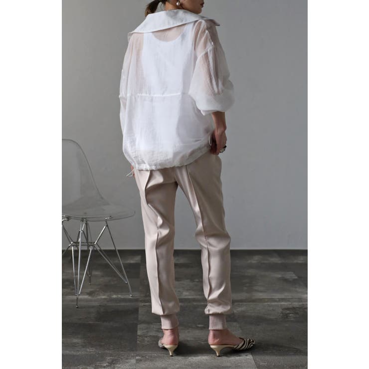 ハーフジップシアーブルゾン 77-003541 | BONJOUR SAGAN | 詳細画像6 