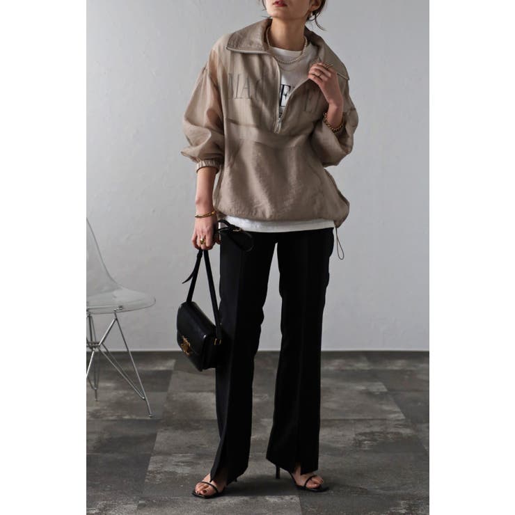 ハーフジップシアーブルゾン 77-003541 | BONJOUR SAGAN | 詳細画像10 