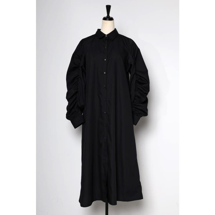 袖シャーリングシャツワンピース 77-002255 | BONJOUR SAGAN | 詳細画像19 