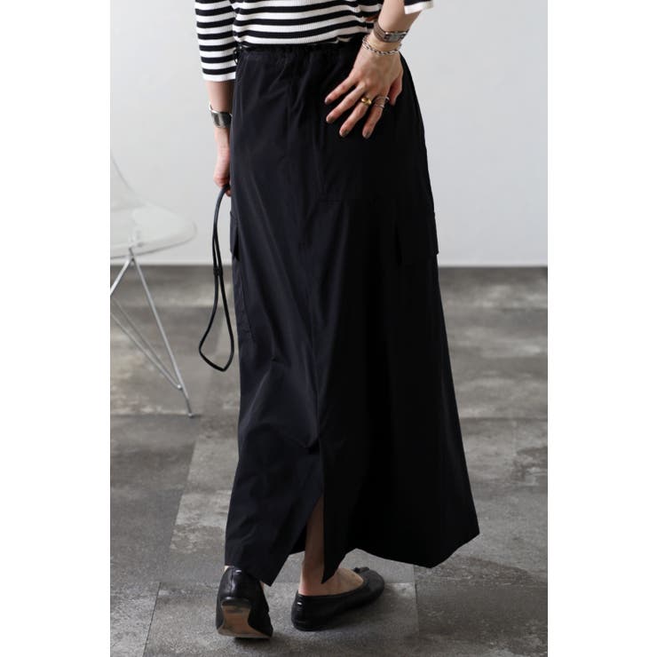 ドロストコードミリタリーカーゴスカート 77-002384 | BONJOUR SAGAN | 詳細画像4 