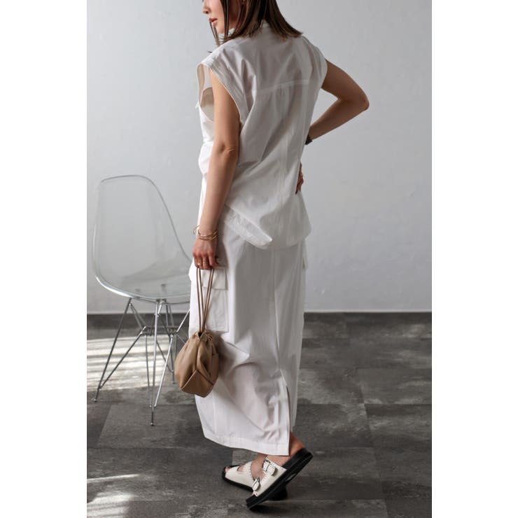 ドロストコードミリタリーカーゴスカート 77-002384 | BONJOUR SAGAN | 詳細画像7 