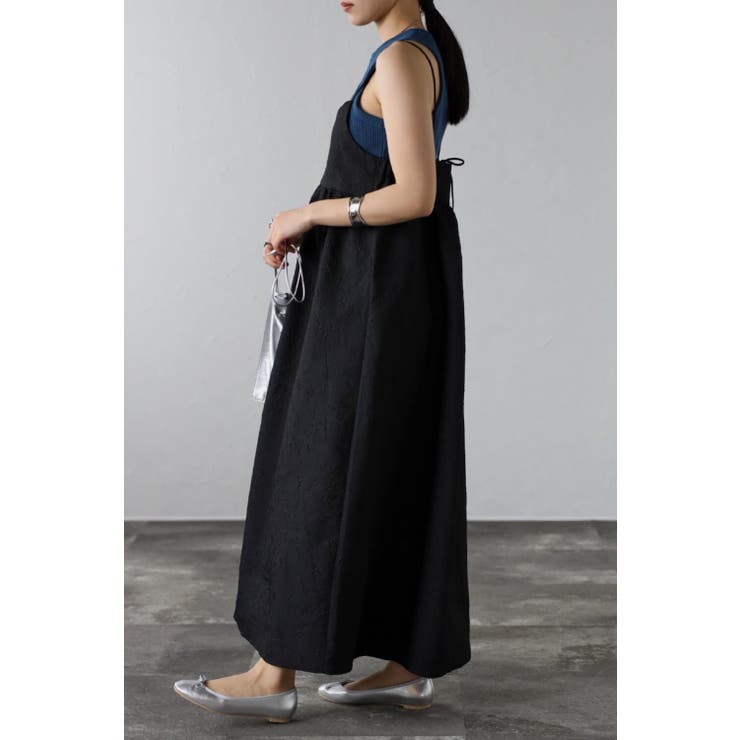 ふくれジャガードビスチェキャミワンピース 77-002491 | BONJOUR SAGAN | 詳細画像3 