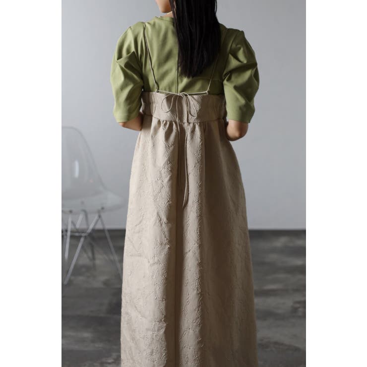 ふくれジャガードビスチェキャミワンピース 77-002491 | BONJOUR SAGAN | 詳細画像12 