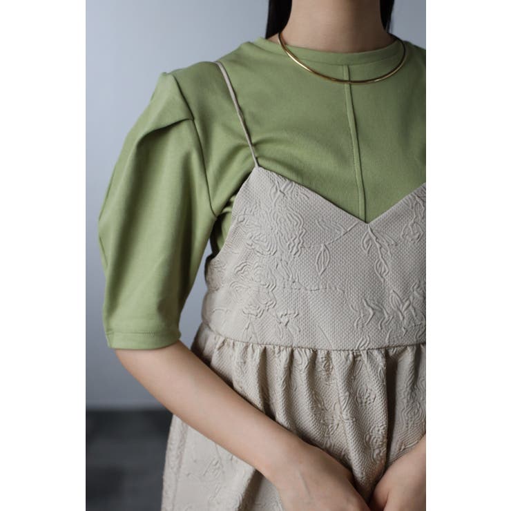 ふくれジャガードビスチェキャミワンピース 77-002491 | BONJOUR SAGAN | 詳細画像13 