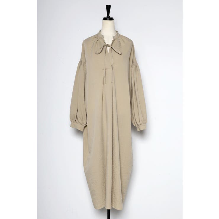 リネンライクボリュームスリーブワンピース 77-003539 | BONJOUR SAGAN | 詳細画像12 