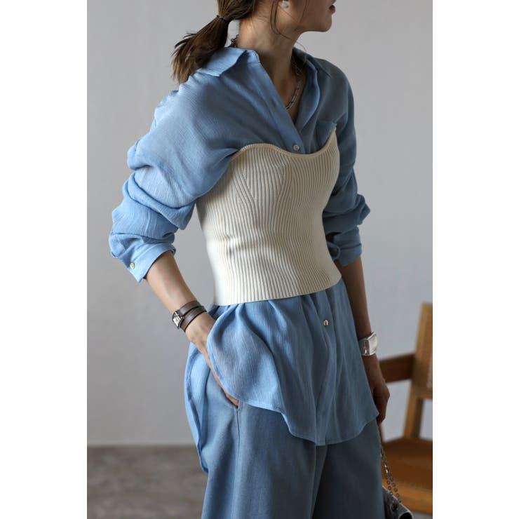 ニットリブビスチェ 77-002597 | BONJOUR SAGAN | 詳細画像11 