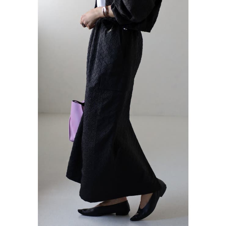 膨れジャガードカーゴスカート 77-002836 | BONJOUR SAGAN | 詳細画像2 