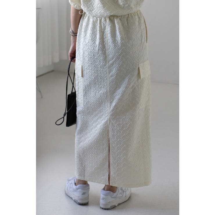 膨れジャガードカーゴスカート 77-002836 | BONJOUR SAGAN | 詳細画像7 