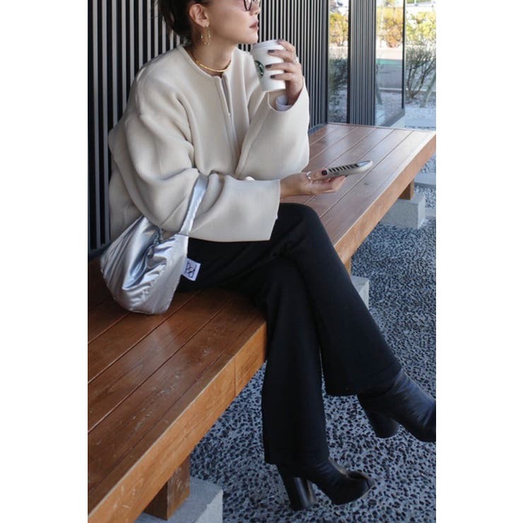 ラメニットフレアパンツ 77-003251 | BONJOUR SAGAN | 詳細画像11 