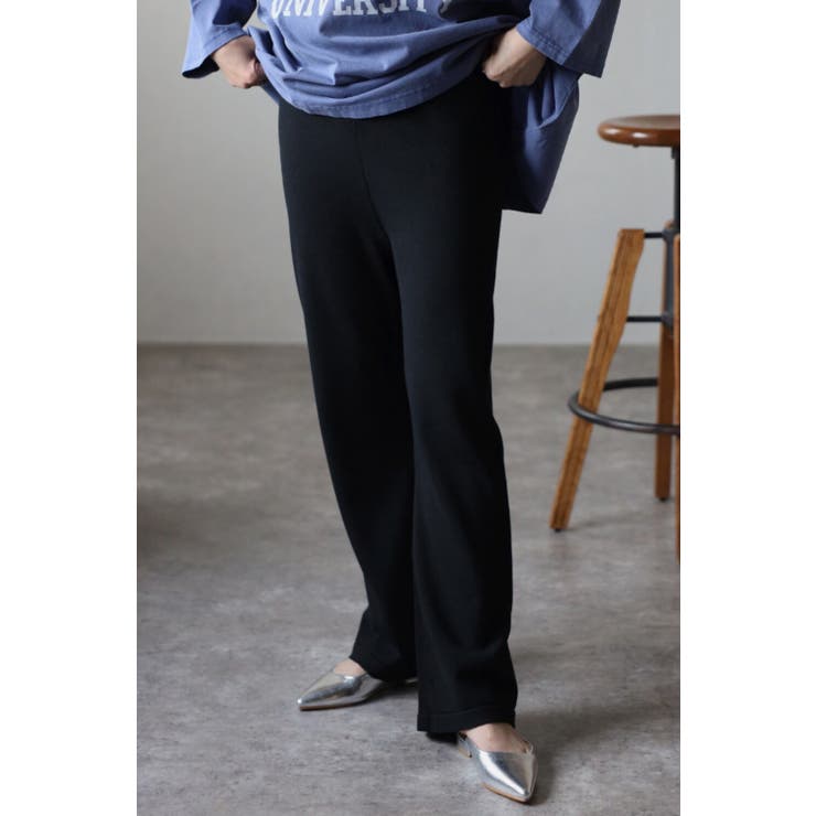 ラメニットフレアパンツ 77-003251 | BONJOUR SAGAN | 詳細画像13 