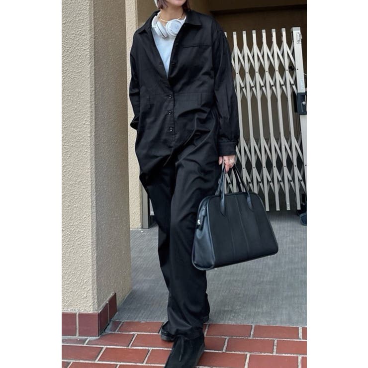 ビッグシルエットジャンプスーツ 77-003252 | BONJOUR SAGAN | 詳細画像1 