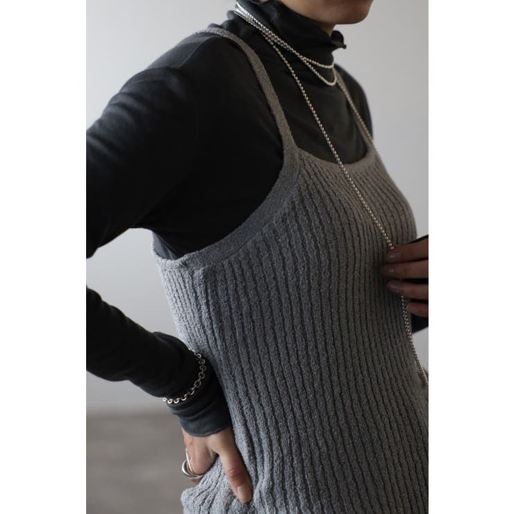 ミックスニットキャミ 77-003338 | BONJOUR SAGAN | 詳細画像4 