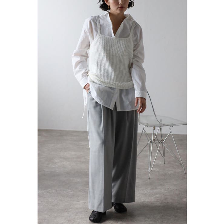 ミックスニットキャミ 77-003338 | BONJOUR SAGAN | 詳細画像5 